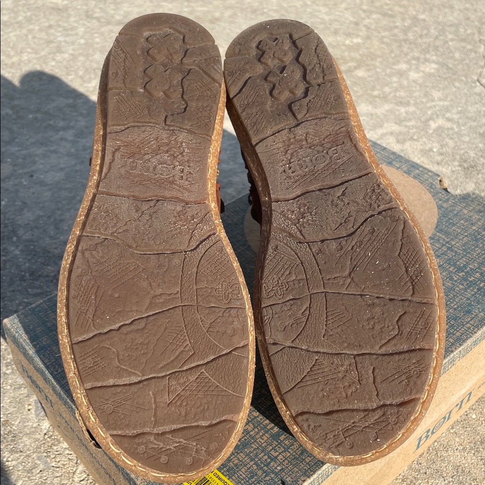 Born Rustic Brown Ankle Booties - image 7